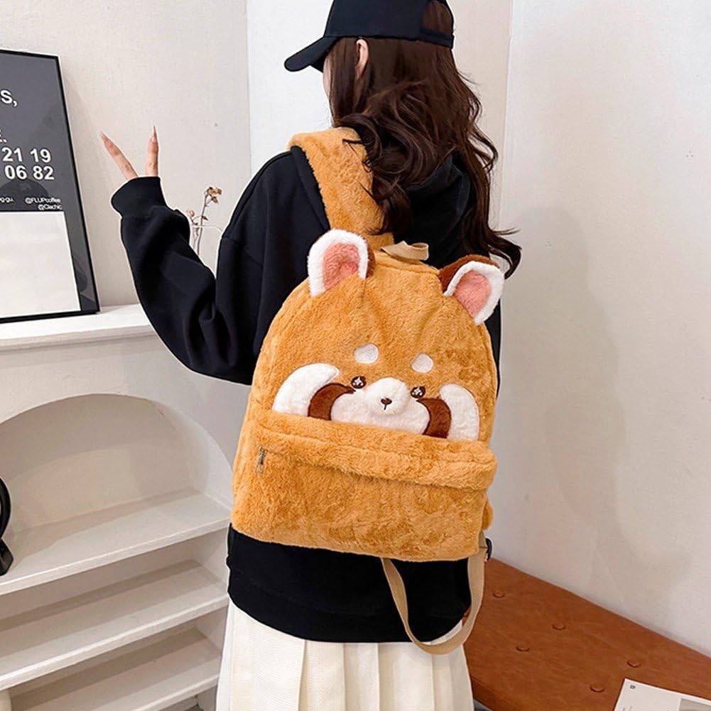 Amazon.co.jp: リュック かわいい レッサーパンダ 柔らかい ぬいぐるみ